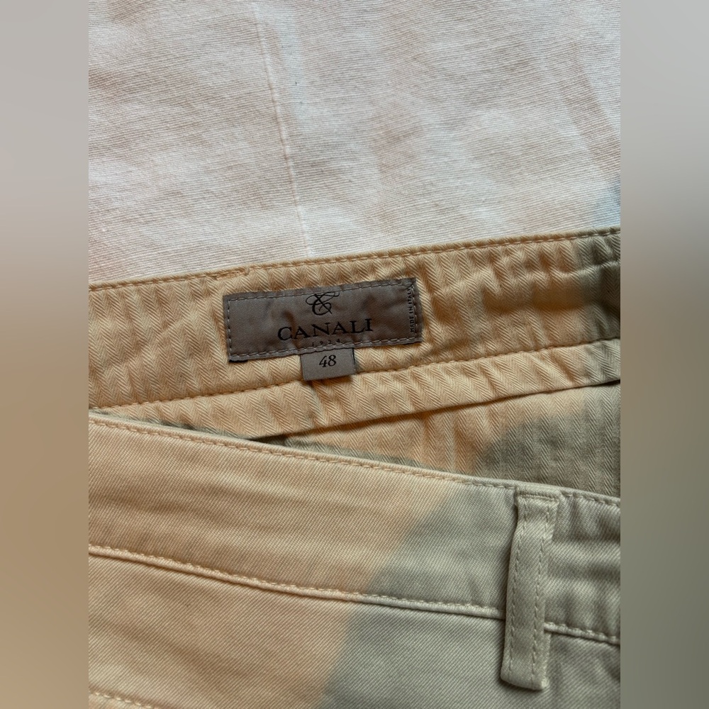Canali Light Tan Trousers - Picture 2 of 11